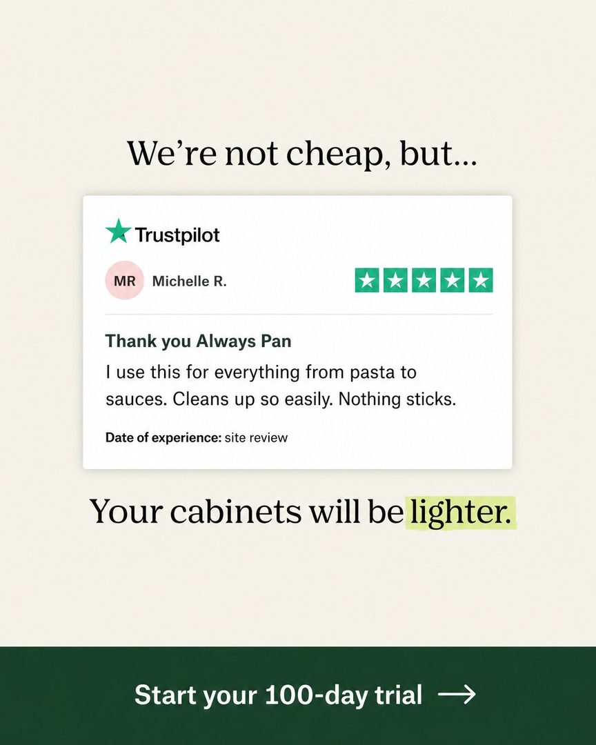Our Place Always Pan Trustpilot